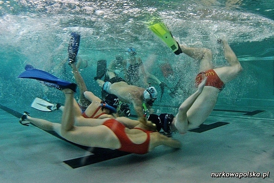 Hokej pod wodą Walenie Ostrzeszów IX 2018